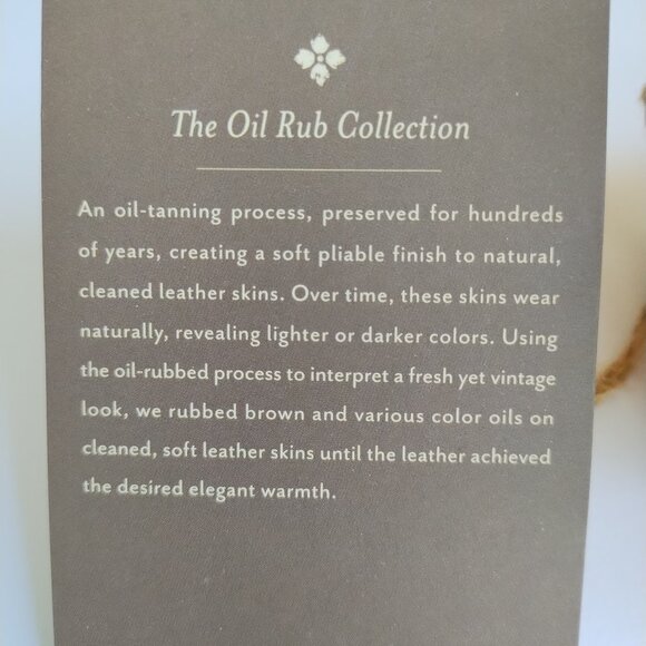 Patricia Nash Isla Oblong Case Riot Rust Leather Pencil Cosmetic Bag NWT - Picture 14 of 16